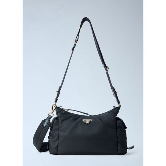 PRADA Handbags - Prada Women Explore Large Re-Nylon And Leather Shoulder Bag